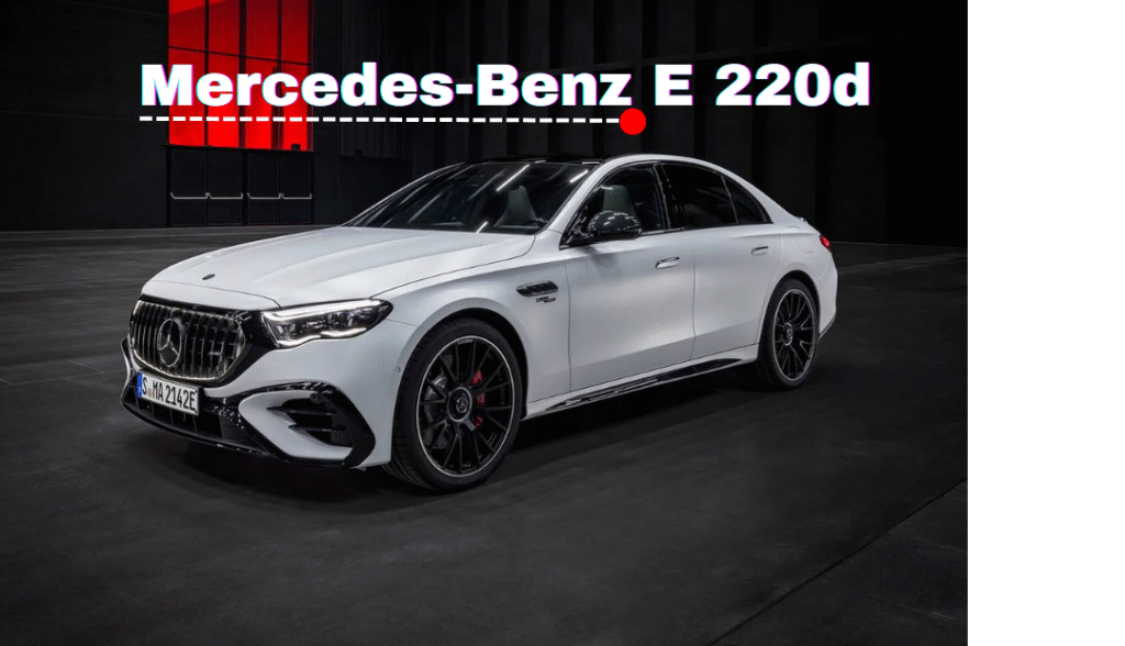 Mercedes-Benz E 220d 2025 luxury diesel sedan front view