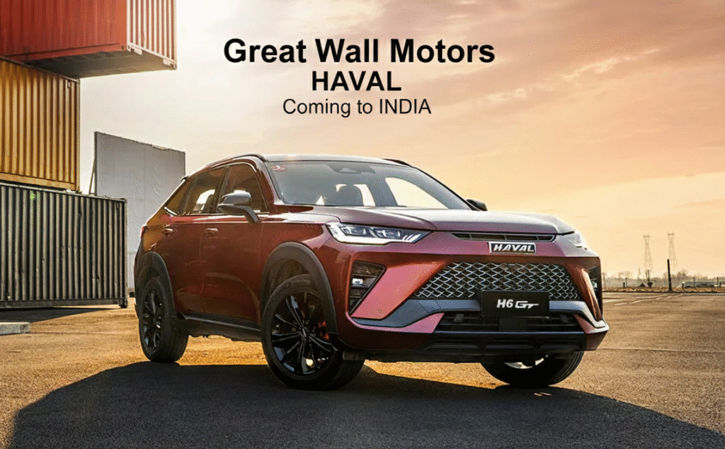 Haval logo badge on SUV grille India launch 2025