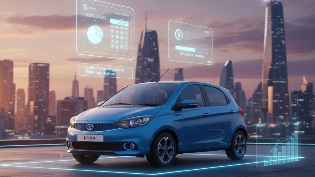 Tata Tiago EV affordable electric car India with ₹1 Lakh downpayment offer