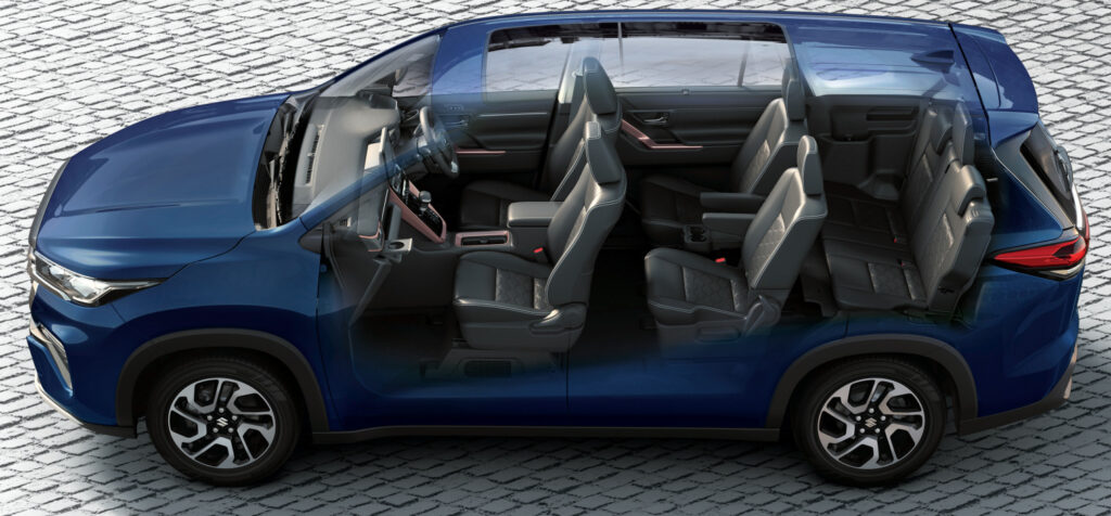 Maruti Suzuki Invicto Toyota Innova Hycross rival MPV hybrid engine 7-seater India