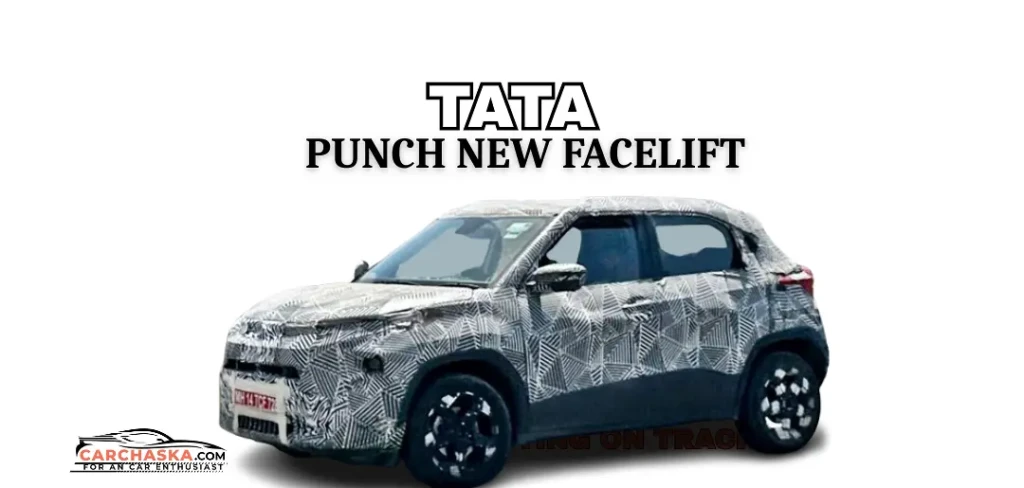 Tata Punch Facelift 2025 spied with refreshed front grille and new LED headlights