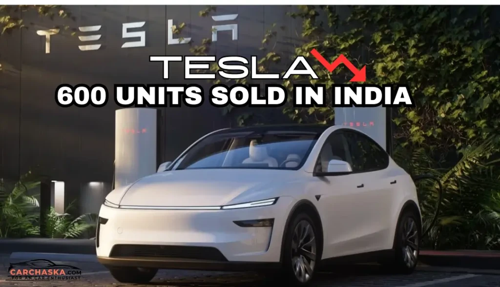 Tesla showroom in Mumbai during limited India launch showing Model Y and Model 3 on display reflecting early EV adoption
