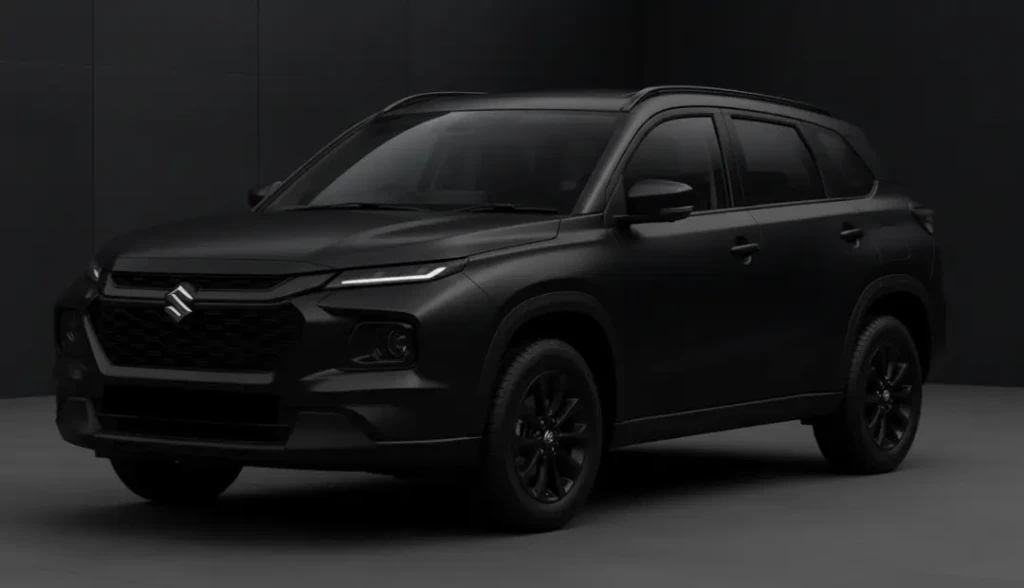 Maruti Suzuki Grand Vitara Phantom Blaq Edition in matte black celebrating 10 years of Nexa
