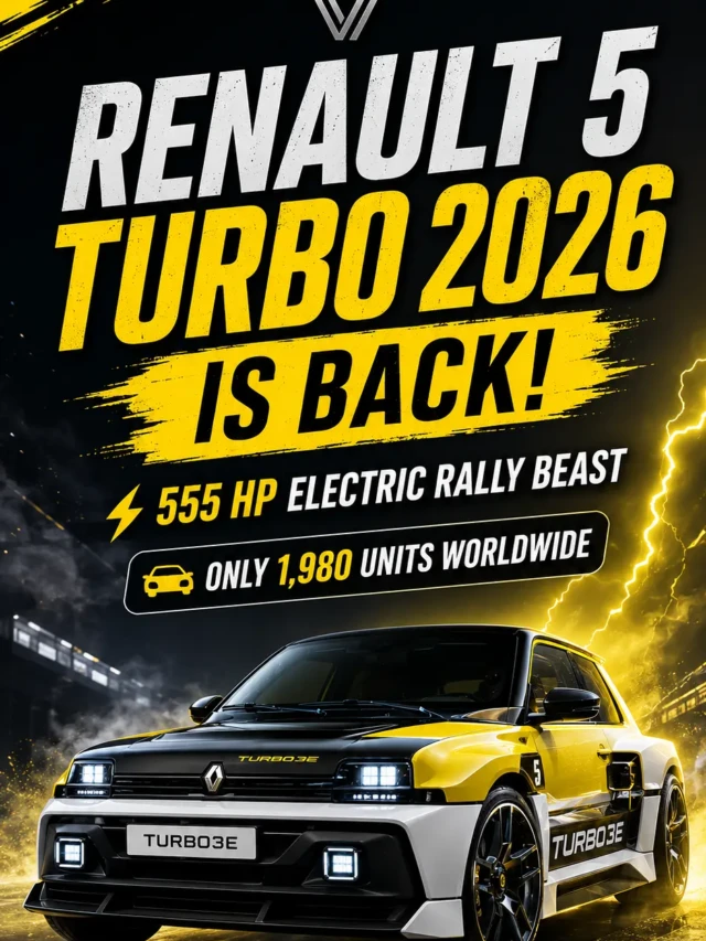 Renault 5 Turbo 2026 – The 555 HP Rally Legend Returns
